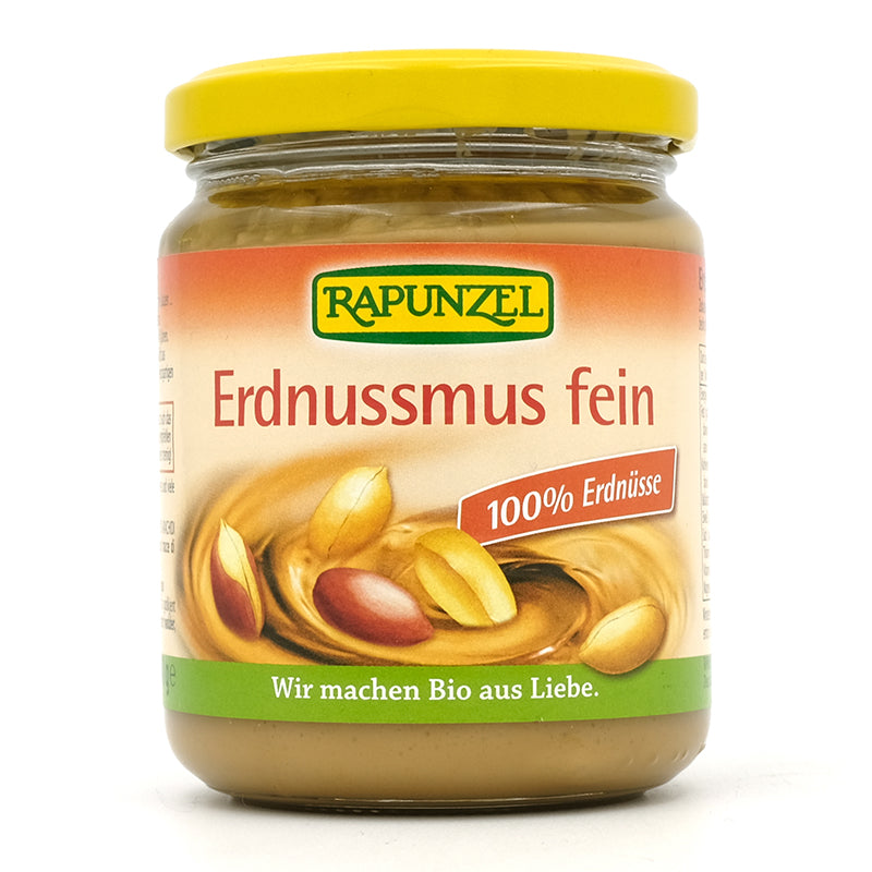 Arašidová pasta jemná bio 250g Rapunzel