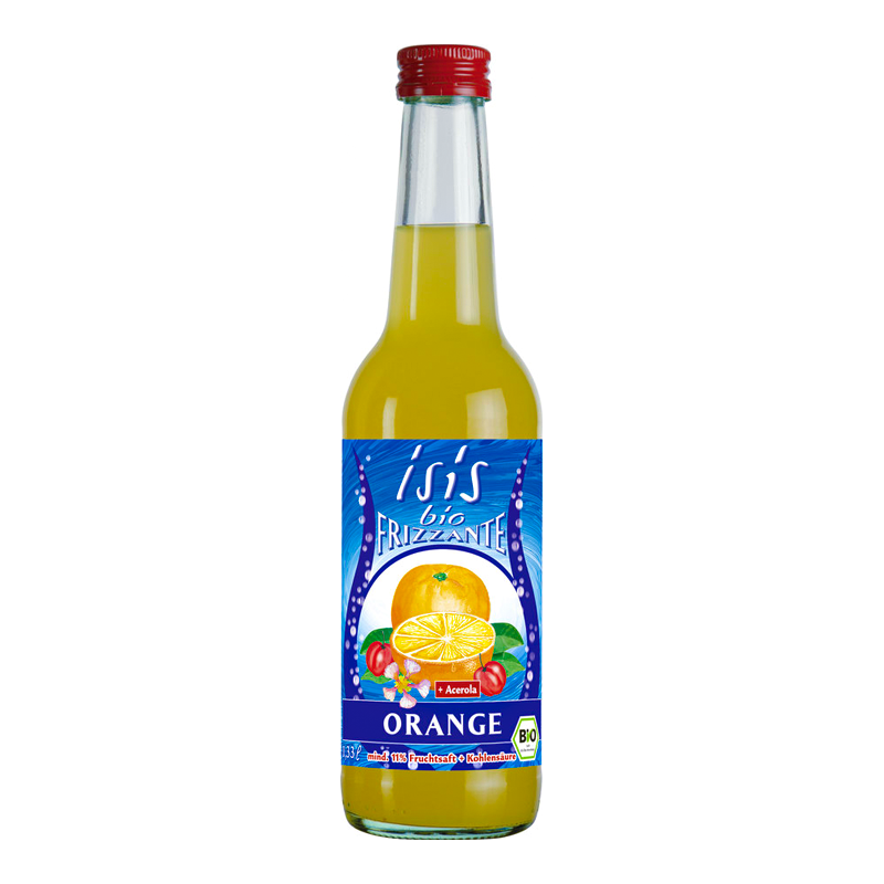 Isis pomaranč bio 330ml Beutelsbacher (vr. zálohy 0,15€)