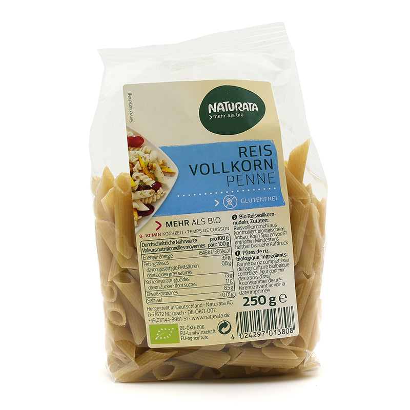 Penne ryžové bio 250g Naturata