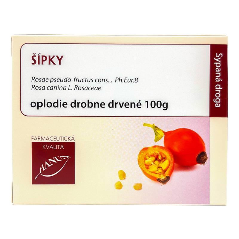 Šípky plody 80g Hanus