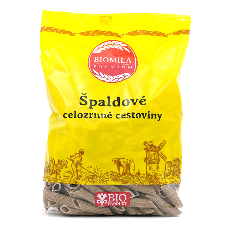 Špaldové penne 400g bio Biomila