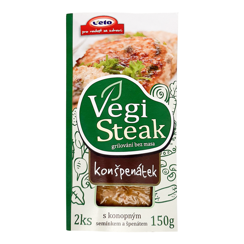 VegiSteak konšpenátek 150g VETO
