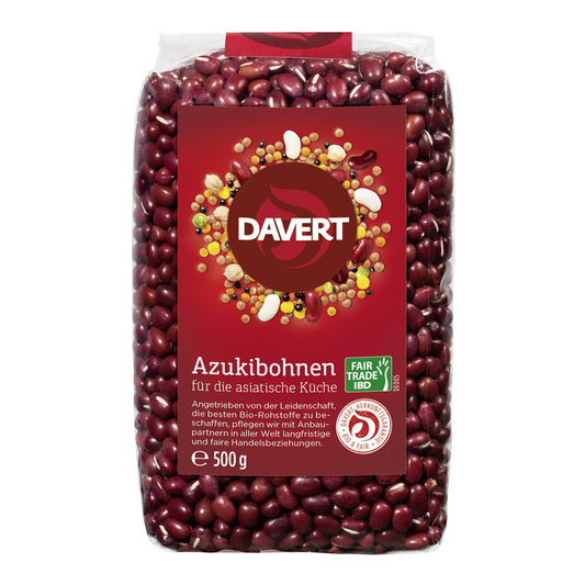 Azuki fazuľa fairtrade bio 500g Davert