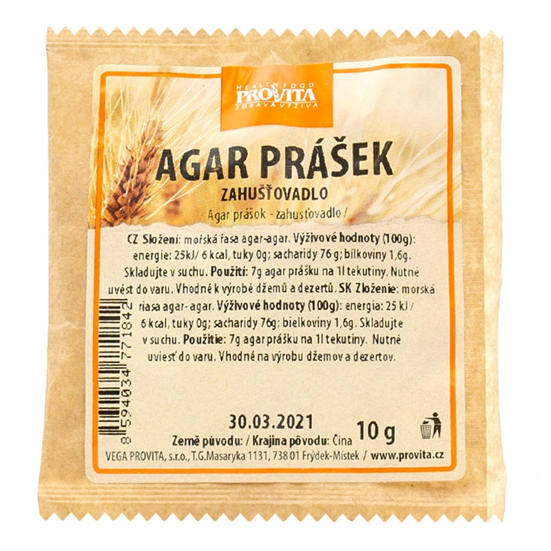 Agar prášok 10g Provita