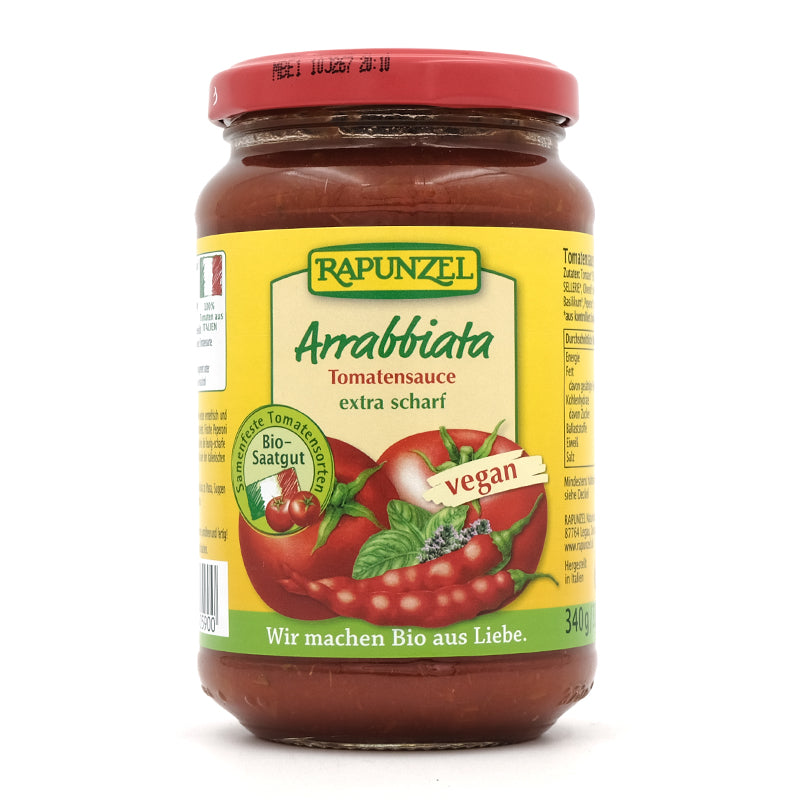 Arrabbiata omáčka na cestoviny bio 340g Rapunzel
