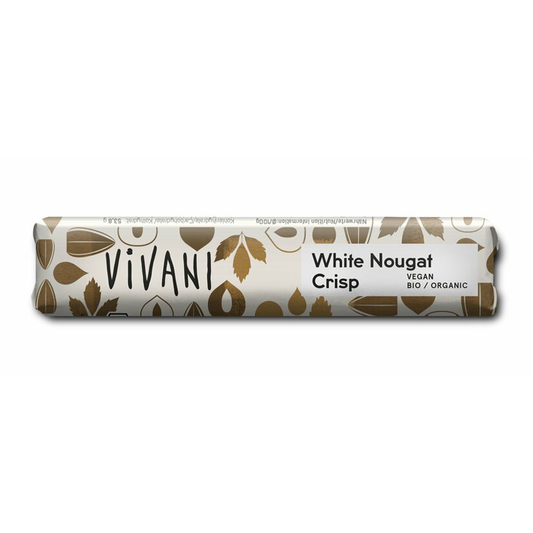 Biela tyčinka nugátová chrumkavá bio 35g Vivani