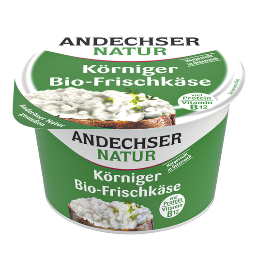 Cottage cheese - čerstvý syr hrudkový bio 200g Andechser Natur