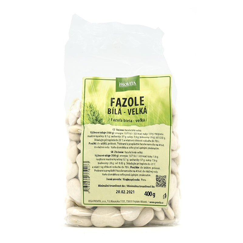 Fazuľa biela veľká 400g Provita