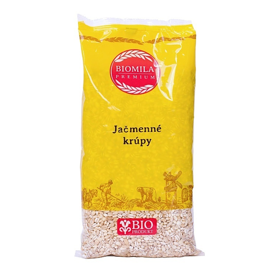 Jačmenné krúpy bio 500g Biomila