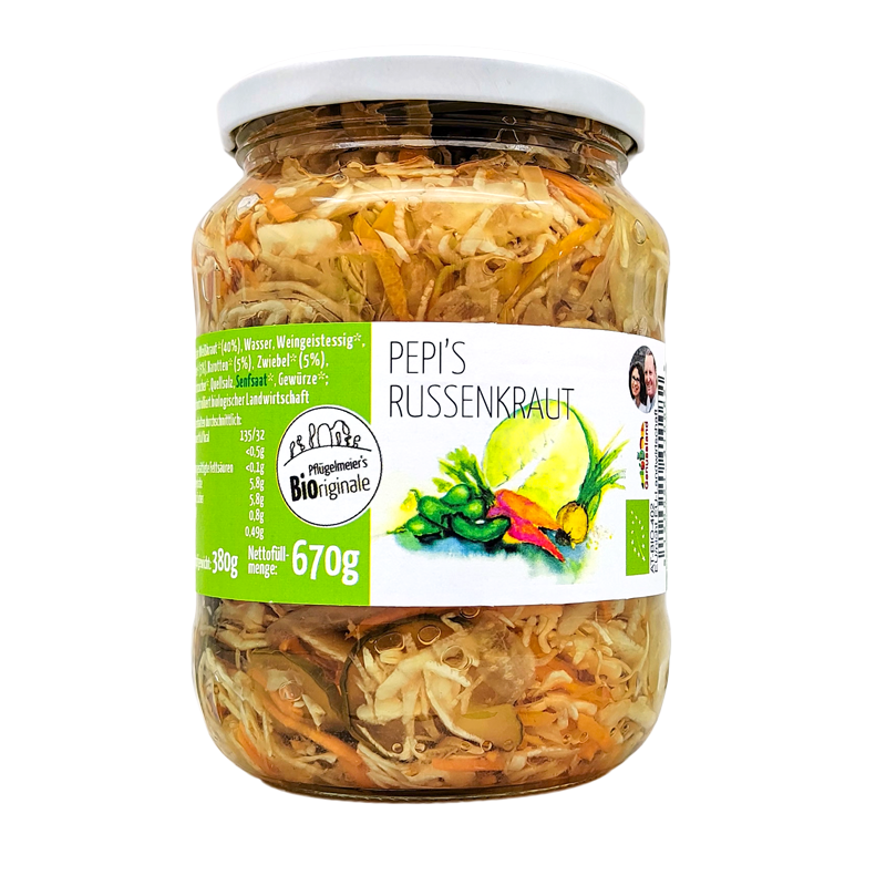 Kapustový šalát bio 670g Pepis