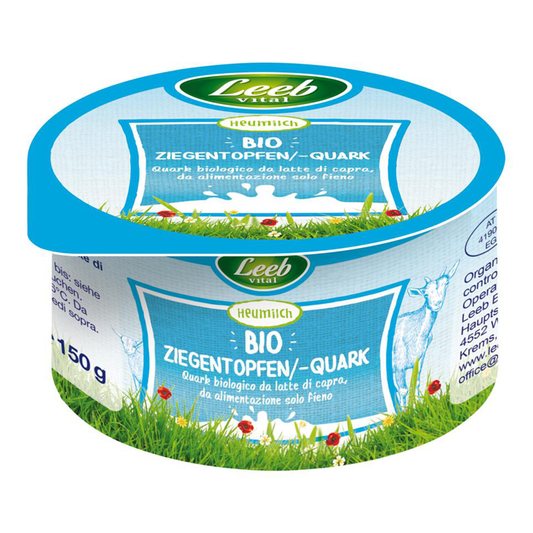 Kozí tvaroh bio 150g Leeb