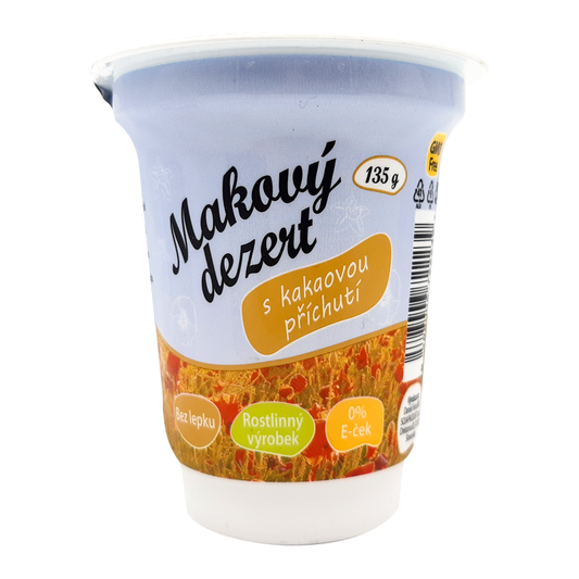 Makový dezert čokoláda 135g Sojaprodukt