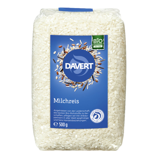 Mliečna ryža bio 500g Davert