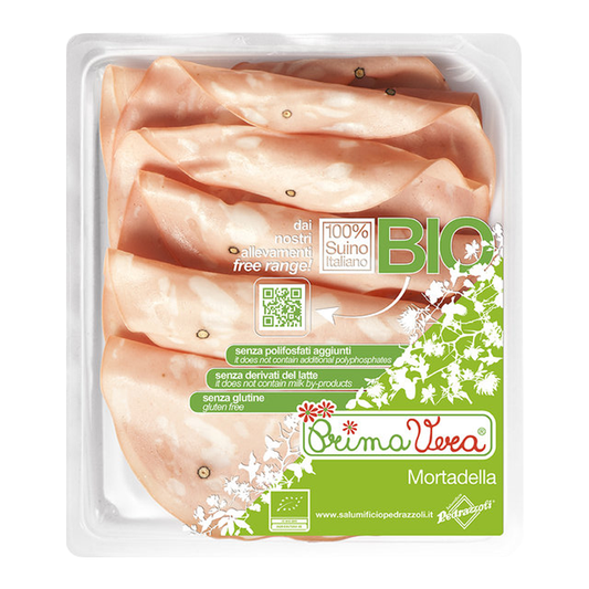 Mortadella bez pistácií bio 100g Primavera
