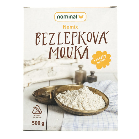 Belzepková múka na kysnuté cesto Nomix 500g Nominal