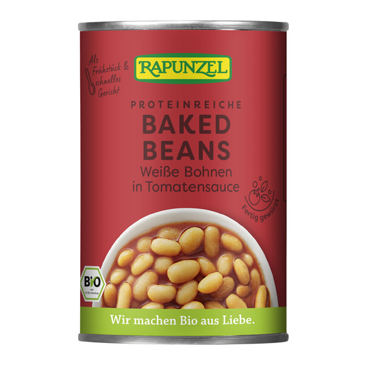 Pečená fazuľa v konzerve 400g Rapunzel