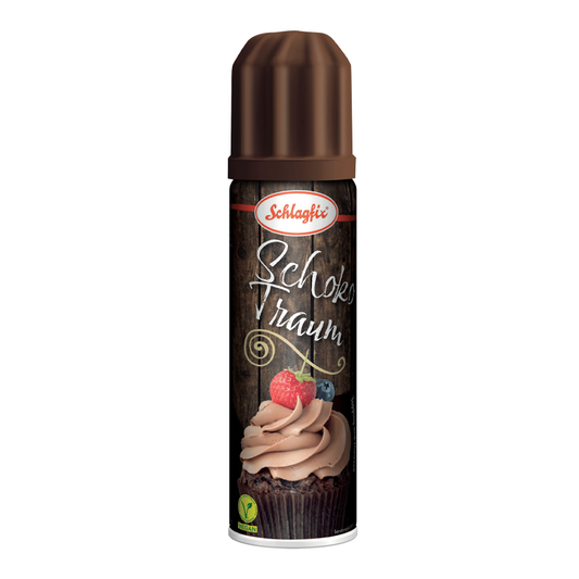 Rastlinná šľahačka čokoládová v spreji 200ml Schlagfix