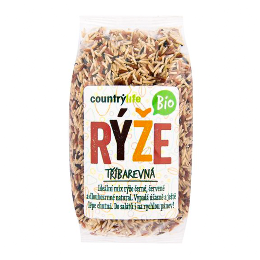 Ryža trojfarebná bio 500g Country Life