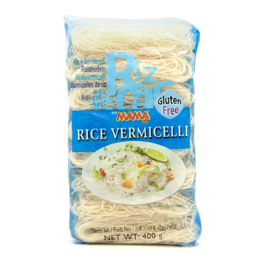 Cestoviny ryžové rezance vlasové 400g Mama