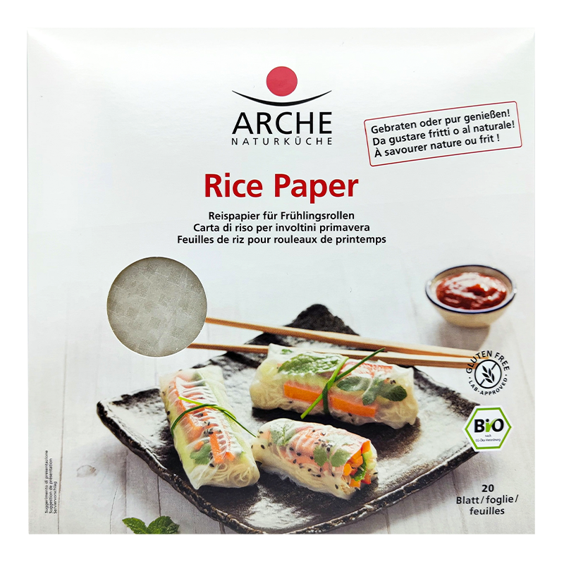 Ryžový papier 20ks bio 150g Arche