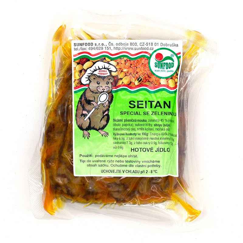 Seitan špeciál so zeleninou Sunfood