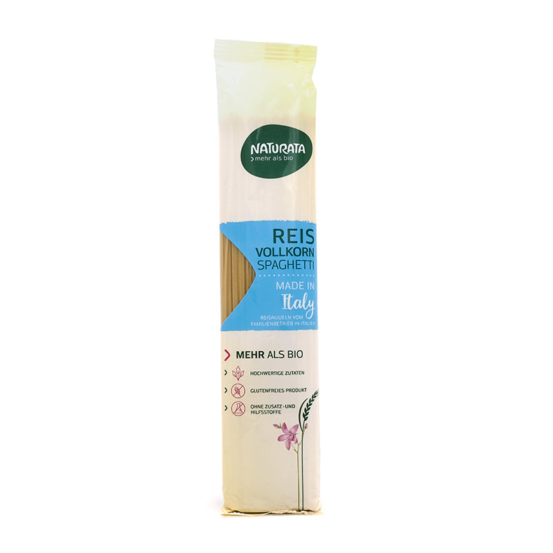 Celozrnné ryžové špagety bio 250g Naturata
