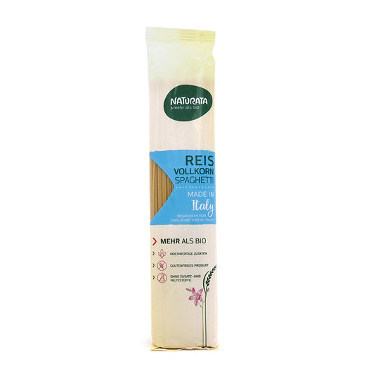 Celozrnné ryžové špagety bio 250g Naturata
