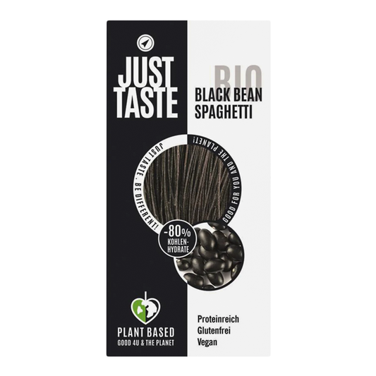 Špagety z čiernej fazule bio 250g Just Taste