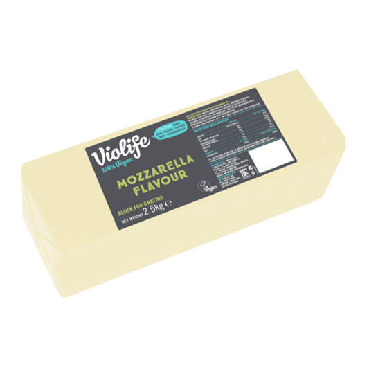 Mozzarella na pizzu blok 2,5kg Violife